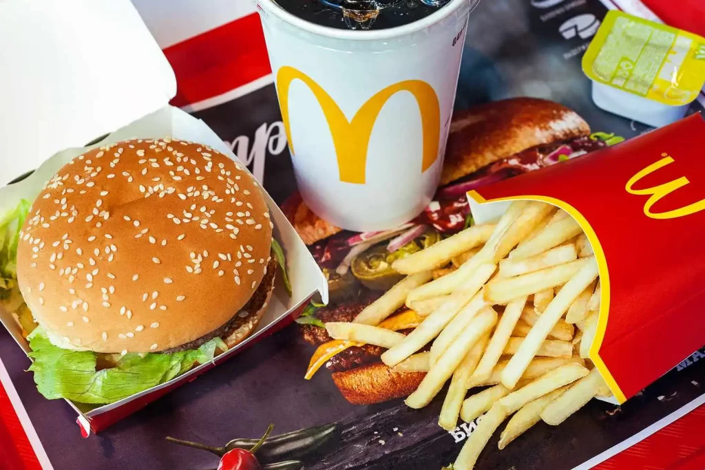 McDonalds Jhelum - Burger and Fries