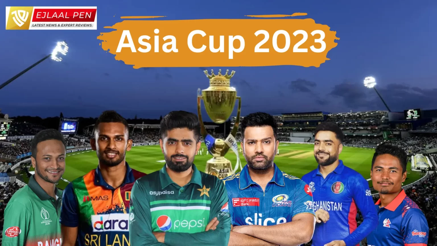 Team Squad for Asia Cup 2023