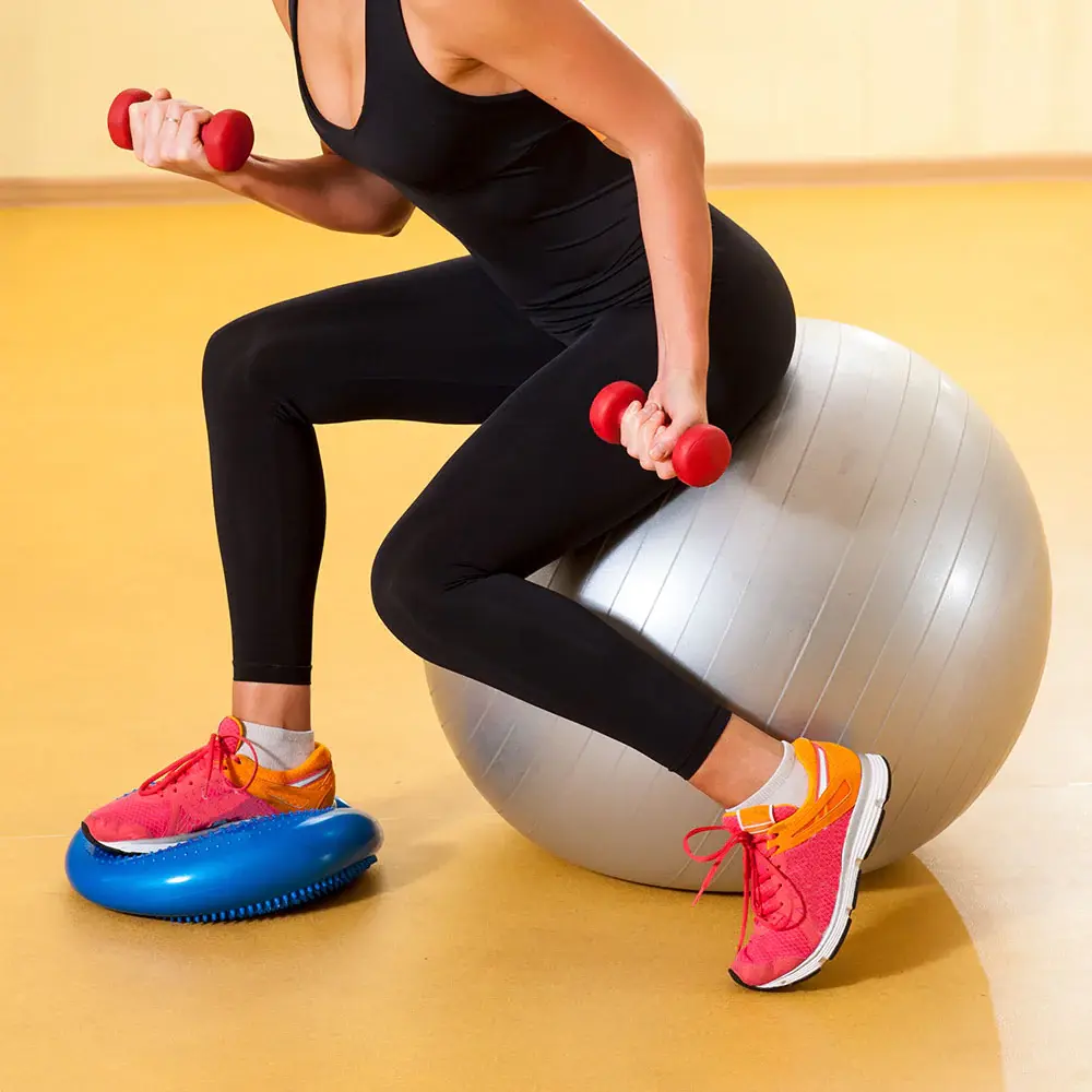 Boost Your Fitness with Inflatable Ball for Women